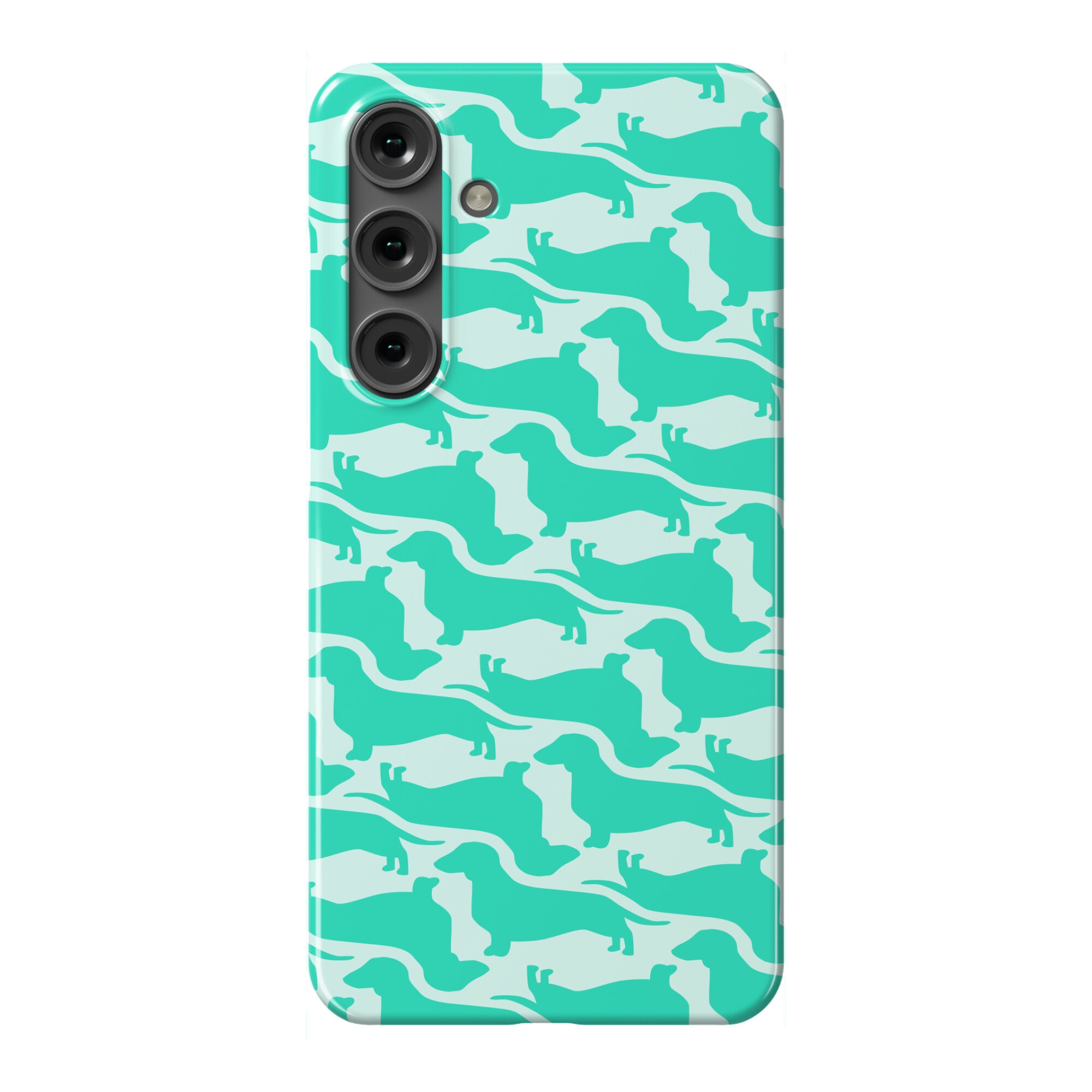 Wiener Dog Pattern Phone Case